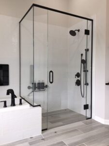 Custom Shower Glass Door
