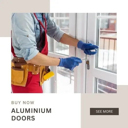 Aluminium Doors - Buy Now At Dubai - with glass