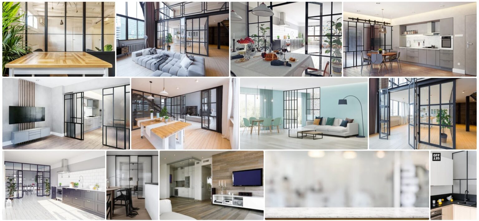 Kitchen Glass Partitions Near You in Dubai- Gellery